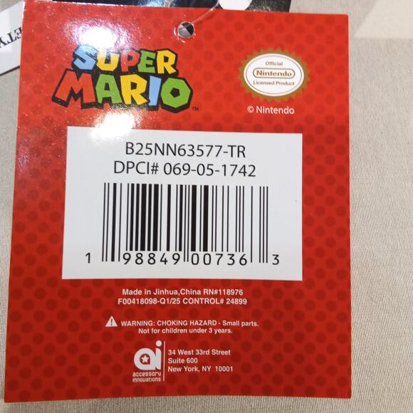 Super Mario & Luigi Insulated Lunch Box 3D Design Multicolor NWT Nintendo - Picture 5 of 6